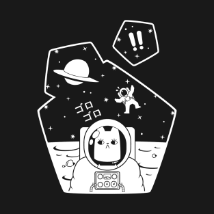 Christobelle Purrlumbus- Oblivious Explorer of Space T-Shirt