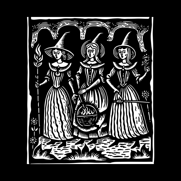 Medieval Witches #2 by n23tees