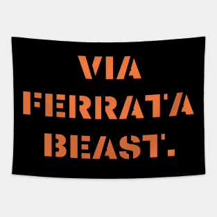 Via Ferrata Beast Tapestry