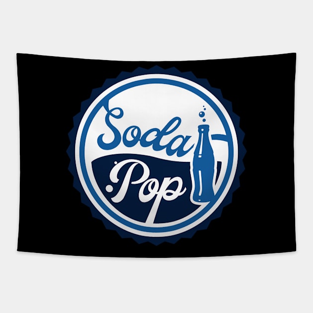 Retro Soda Pop Tapestry by DesignIndex