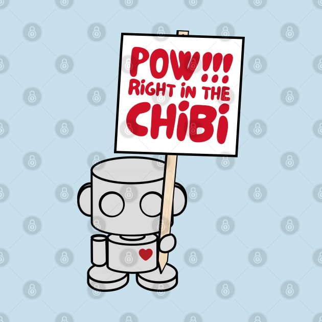 O'BOT Toy Robot (POW!!! Right in the Chibi) by Village Values