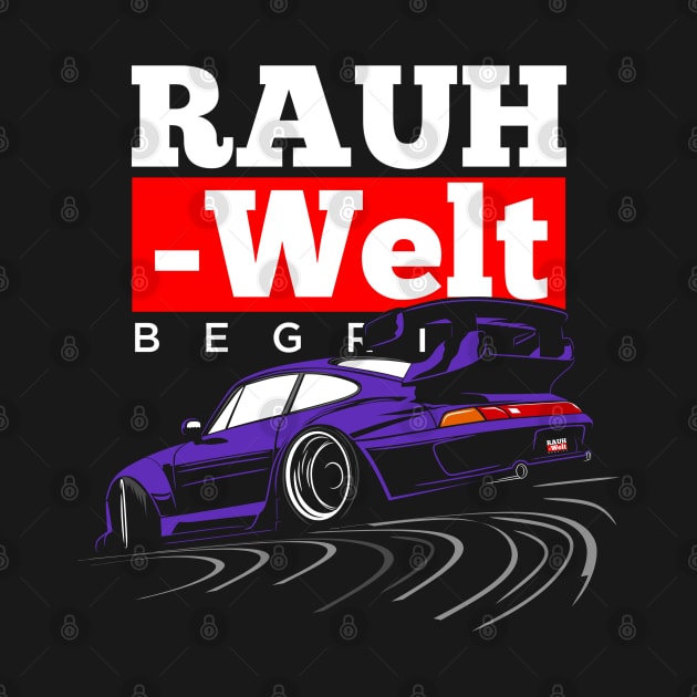 RWB drifting (purple) by Rezall Revolution