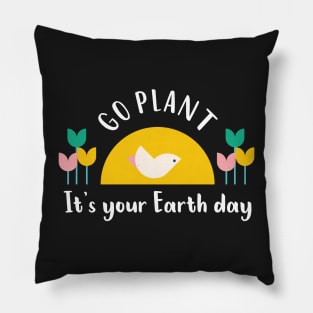 Cute Earth Day Pillow