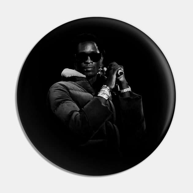 Young thug with Glasses Pin by Pasar di Dunia