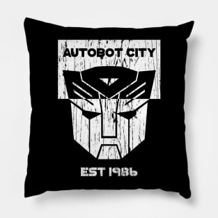 Autobot City 86 Pillow