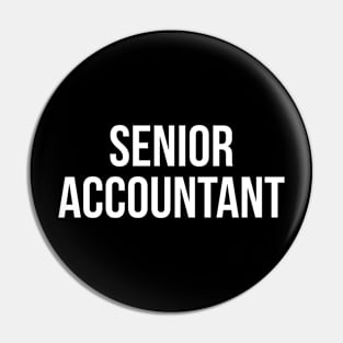 Senior accountan text only Pin