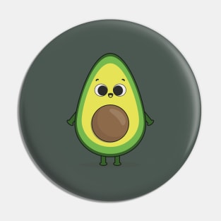 Cute avocado Pin