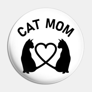 Cat Mom cat lover gift Pin