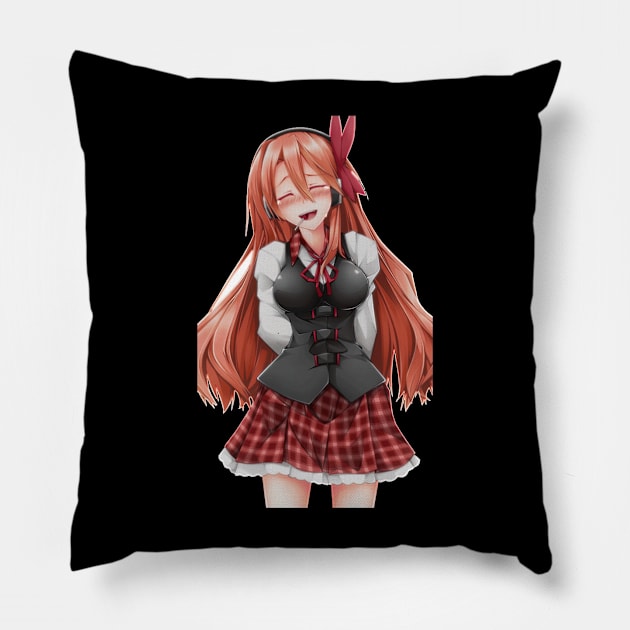 Chelsea Akame Ga Kill Pillow by ShariLambert