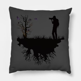 Bird Watcher Pillow