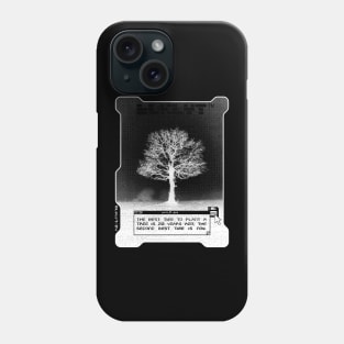 BLKLYT/24 - LONE TREE Phone Case