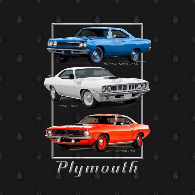 Plymouth American Muscle Car by Jose Luiz Filho