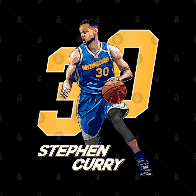 Stephen Curry 30 Basketball by Polos