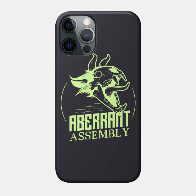 Aberrant Assembly Emblem - Logo - Phone Case