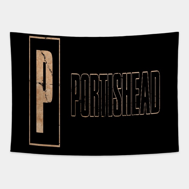 vintage portishead Tapestry by rika marleni