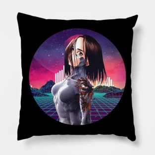 Alita's Cyborg Army - Unite the Warriors with Battle Alita Tee Pillow