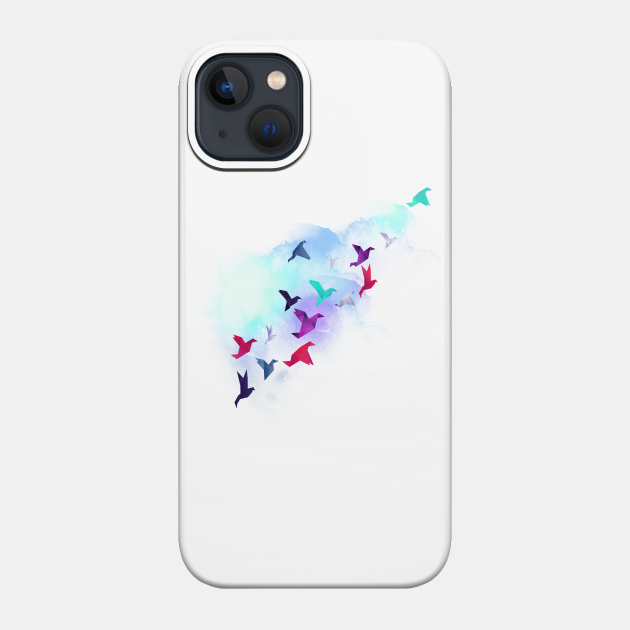 Papers Birds - Bird - Phone Case