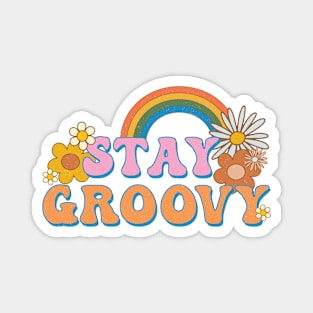 Stay Groovy! Magnet