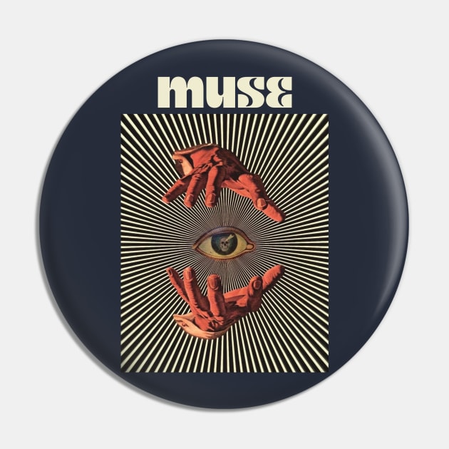 Hand Eyes Muse Pin by Kiho Jise