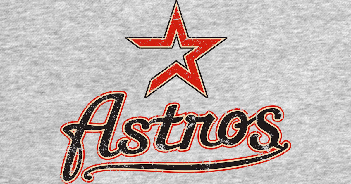 MindsparkCreative Houston Astros Long Sleeve T-Shirt