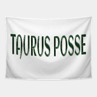 Taurus Posse - Emerald Green Effect - Front Tapestry