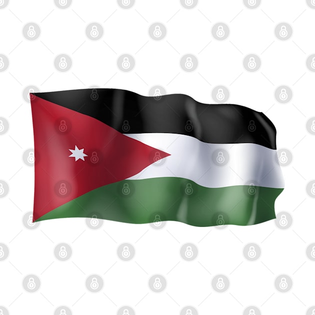 Jordan flag by SerenityByAlex