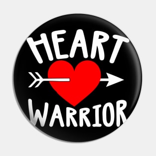 Heart Warrior Pin