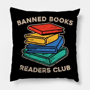 Banned Books Readers Club Pillow