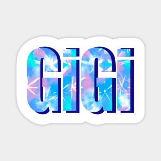 Top 10 best personalised gifts - tie dye,personalized custom name Gigi Magnet