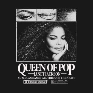 Janet Jackson Queen of Pop T-Shirt