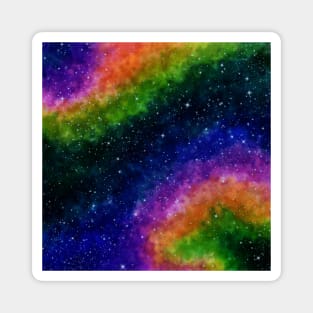 Rainbow Nebula Magnet