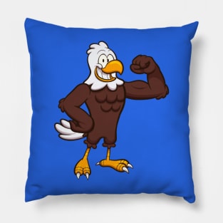 Strong Eagle Character Pillow