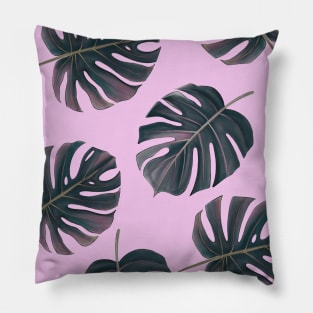 Tropical leaves Pillow