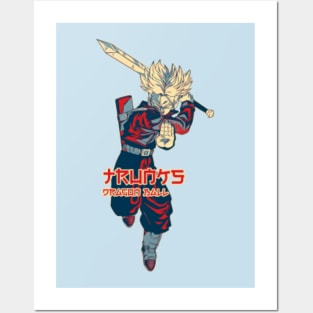 Future Trunks Super Saiyan Poster for Sale by bielmegamiart