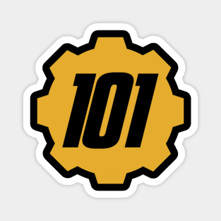 Vault 101 Door Magnet