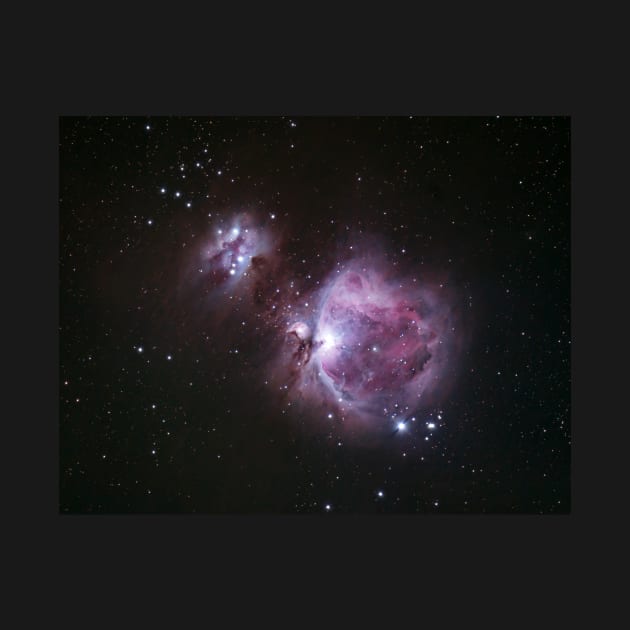 Orion and Running Man Nebulae by naturalis