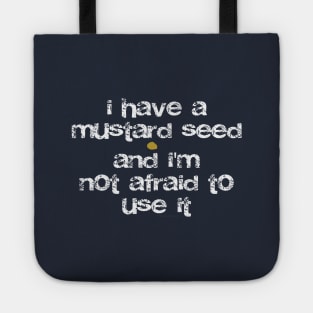 Faith , Christian Tote