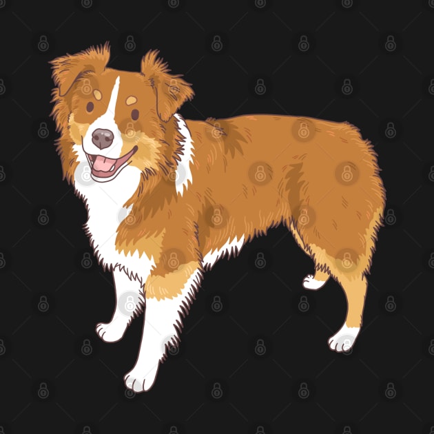 Red Tricolor Toy Aussie by Csieben