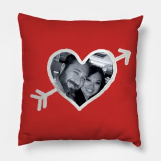 Monica And Nate Stag Part Version 2 Pillow