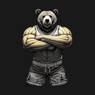 Strong bodybuilding bear T-Shirt