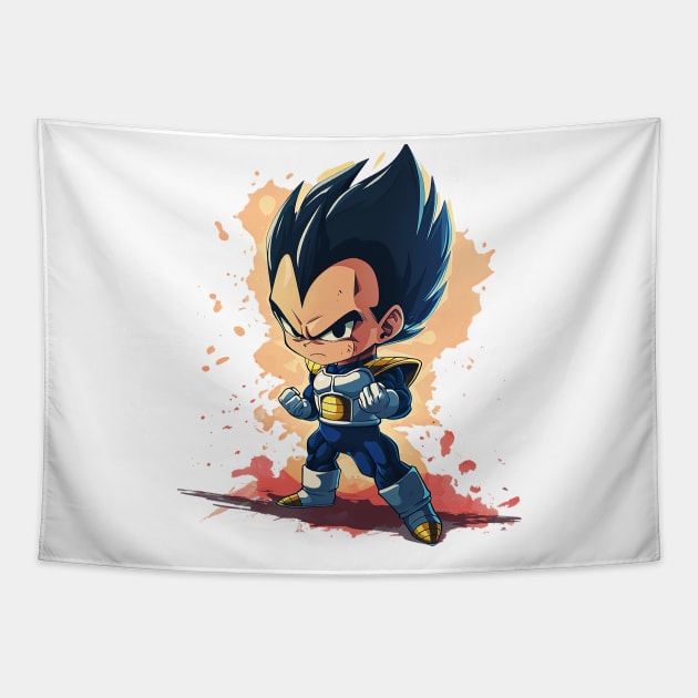 vegeta Tapestry by pokermoment