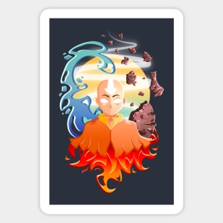 Avatar The Last Airbender, Aang' Sticker