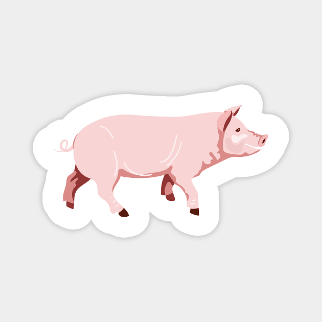 Cool Pig Magnet by SWON Design