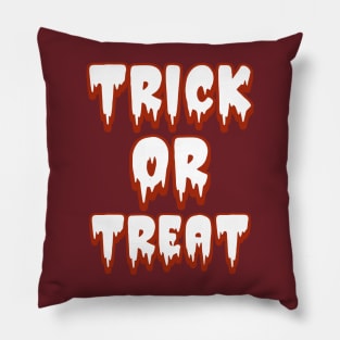 Halloween Trick Or Treat Pillow