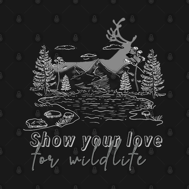 Show your love for wildlife by TeeText