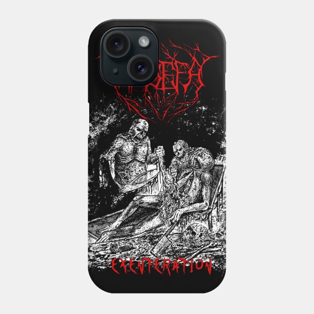 Exenteration -Centered Logo Phone Case by MAGEFA- Merch Store on TEEPUBLIC