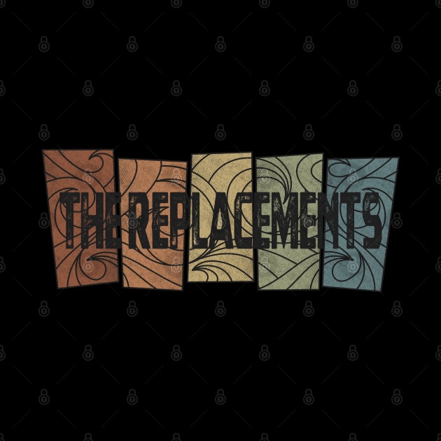 The Replacements Retro Pattern by besomethingelse