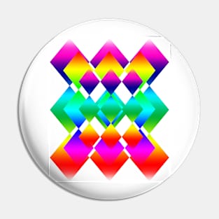 Triple diamond pattern Pin