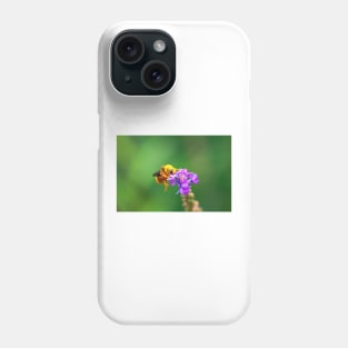 Bee covered in pollen Phone Case