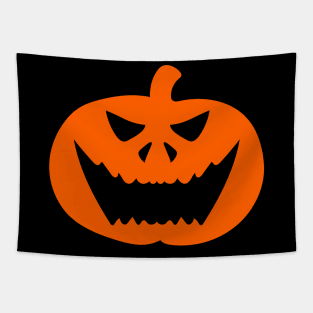 Funny Halloween Pumpkin Face Gifts Tapestry